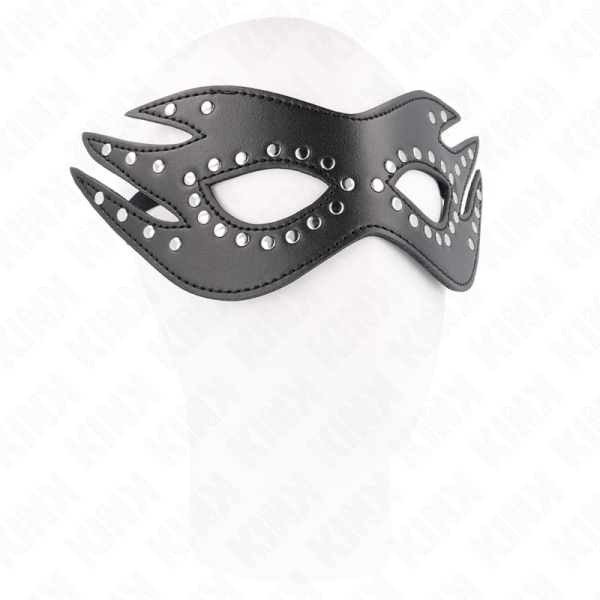 Kink - Masque EN Cuirette À Rivets Modèle 3 26 x 9,5 CM