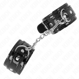 Kink - Punhos de neoprene brilhantes ajustáveis ​​17-24 CM X 4,5 CM