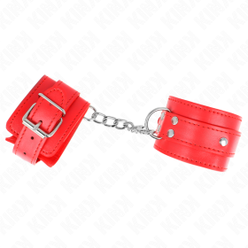 Kink - 3 Dispositivos de Pulso Ajustáveis ​​Vermelho 17,5-25 CM X 6 CM