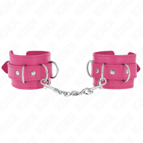 Kink - 3 Appareils-Poignets Ajustables Rose 17,5-25 CM X 6 CM
