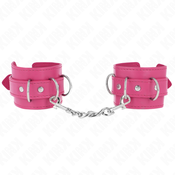 Kink - 3 Muñequeras Ajustables Rosa 17,5-25 CM X 6 CM