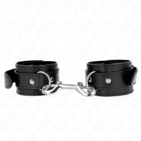 Kink - Appareils-Poignets - Rangée DE Rivets Simple Noir Ajust...
