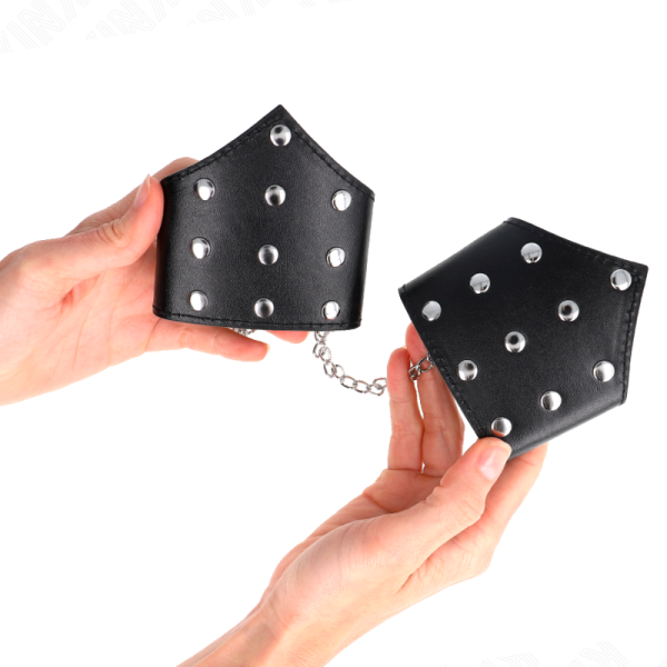 Kink - Bracelets Style Point Noir Avec Chaîne Réglable 17-23 C...