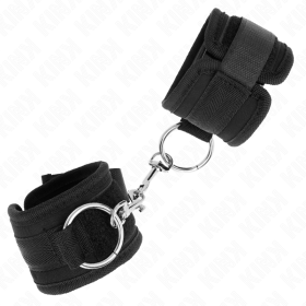 Kink - Suporte de Pulso Preto Ajustável 18-35 CM X 6 CM