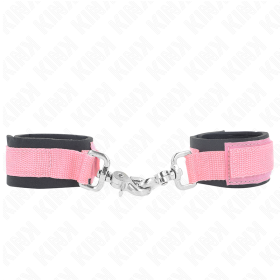 Kink - Muñequeras Neopreno Ajustables Rosa Ajustable 22-3...