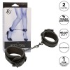 Calexotics - Tobilleras nocturnas ajustables de cuero negro