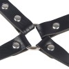 Subblime - 953690 Menottes Avec Ceinture DE Bondage Noire Tail...