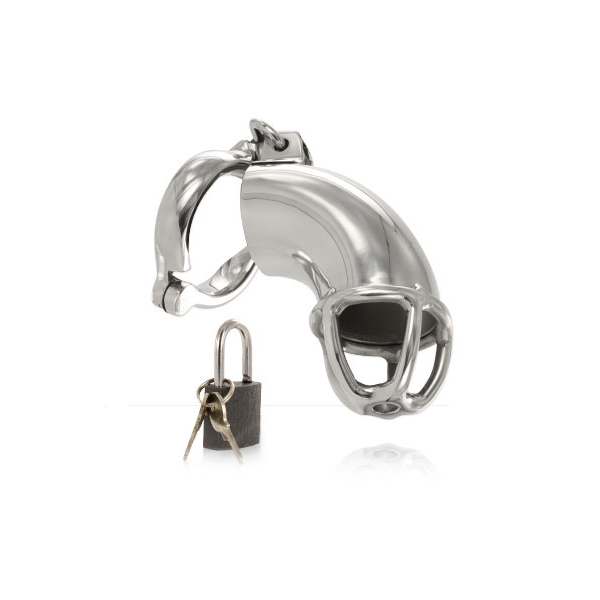 Metal duro - anel de castidade Lancelot - gaiolas para pênis BDSM