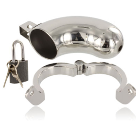 Metal Hard - Brig Chastity Ring - Jaulas para pene BDSM
