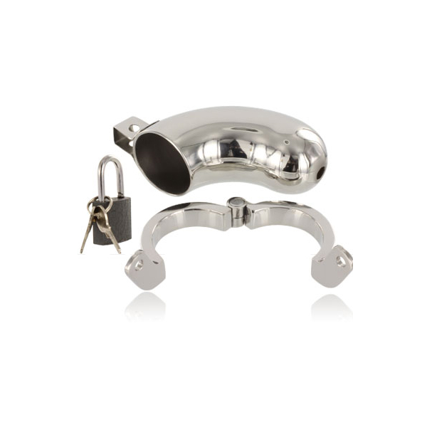 Metal Hard - Brig Chastity Ring - Jaulas para pene BDSM