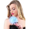 Secretplay - Duster Marabou Azul Claro – Penas
