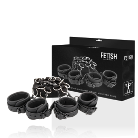Fetish Submissive - Conjunto de gravatas de cama de luxo com...