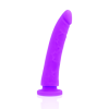 DELTA CLUB - TOYS HARNAIS + DONG SILICONE VIOLET 17 CM -O- 3 CM DELTACLUB
