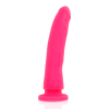 DELTA CLUB - TOYS HARNAIS + DONG SILICONE ROSE 20 CM -O- 4 CM DELTACLUB