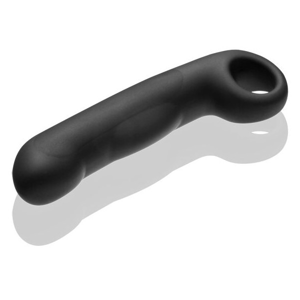 Electrastim - Vibrador de Silicone Preto Ovid – Eletroestimulação