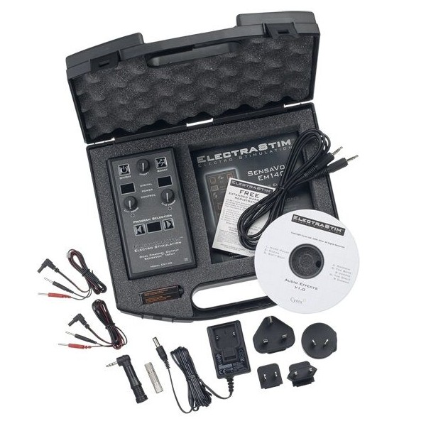 Electrastim - Estimulador Sensavox E-Stim – Electroestimulación