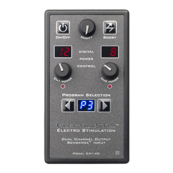 Electrastim - Estimulador Sensavox E-Stim – Electroestimulación