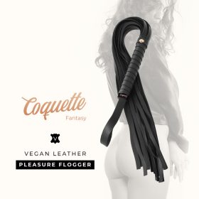Coquette Chic Desire - Chicote extravagante em couro vegano