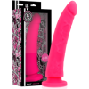 DELTA CLUB - TOYS HARNAIS + DONG SILICONE ROSE 23 CM -O- 4.5 CM DELTACLUB