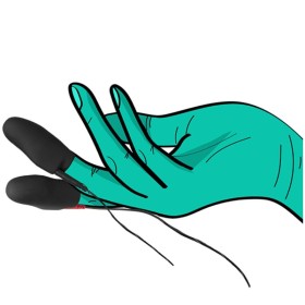 Electrastim - Fundas para dedos Electro Explorer