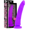 DELTA CLUB - TOYS HARNAIS + DONG SILICONE VIOLET 23 CM -O- 4.5 CM DELTACLUB