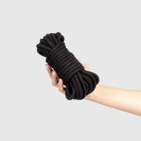 Secretplay - Colección Bdsm de cuerda bondage negra