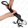 Kink - Látigo De Serpiente Con Anilla Negro 65 CM
