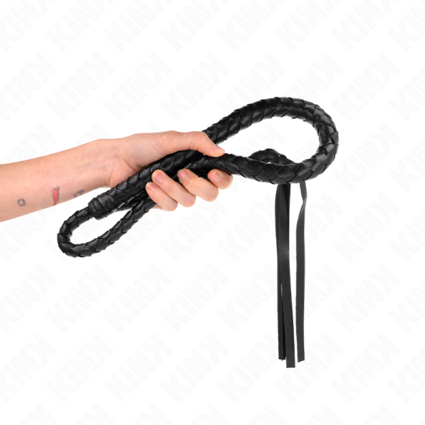 Kink - Fouet Long Avec Billes 110 CM – Fouets BDSM