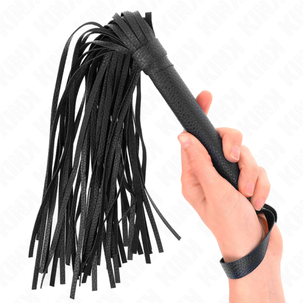 KINK - Látigo de cuentas azul oscuro 43,5 CM – Látigos BDSM