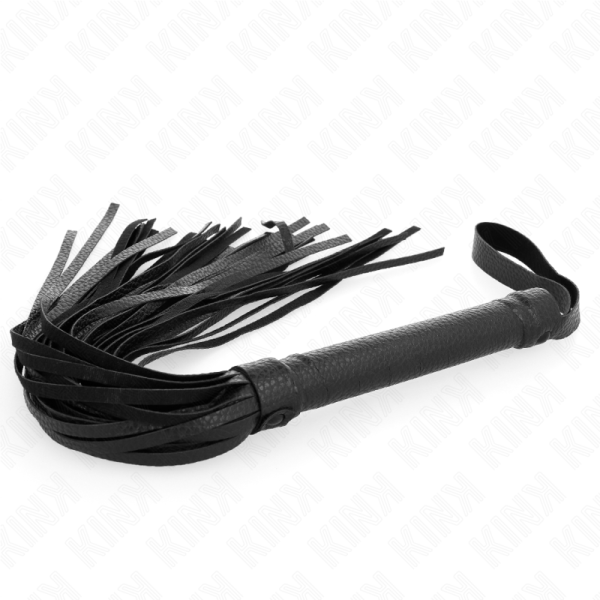 KINK - Fouet à perles bleu foncé 43,5 CM – Fouets BDSM