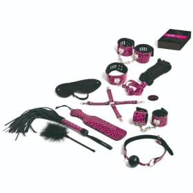 TEASE & PLEASE - SET 13 ACCESSOIRES DE BONDAGE MAGENTA TEASE&PLEASE
