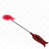 KINK - PLUMAS DE CHACLAY CON PALETA EN FORMA DE ROSA 8 CM KINK IM