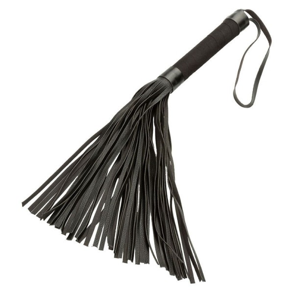 CALEXOTICS - NOCTURNAL FLOGGER CUIR NOIR CALEXOTICS - Fouets BDSM