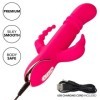 CALEXOTICS - JACK FANTASY TRIPLE VIBRADOR CALEFACTABLE CONEJO ROS
