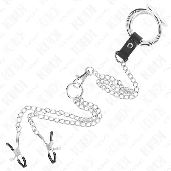 Kink - Anneau Pénis EN Métal Triple Chrome 3 CM À 4,5 CM Avec ...