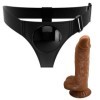 PRETTY LOVE - SLIP HARNAIS HARNAIS UNIVERSEL AVEC GODE MICHEAL 20 CM NOIR PRETTY LOVE