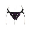 GET REAL - HARNAIS EN DENTELLE STRAP-ON VIOLET GET REAL