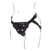 GET REAL - HARNAIS EN DENTELLE STRAP-ON VIOLET GET REAL