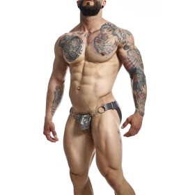 MOB - Dngeon Snap Jockstrap Gris Talla única
