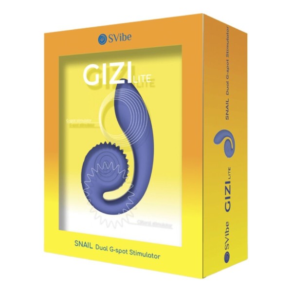 Snail Vibe - Gizi Lite Vibrateur Violet Double Point G ET Clit...
