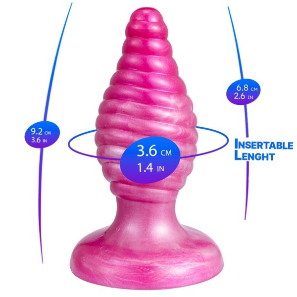Silexd - Cherry Plug Anal Fantasy EN Silicone Liquide Thermoré...