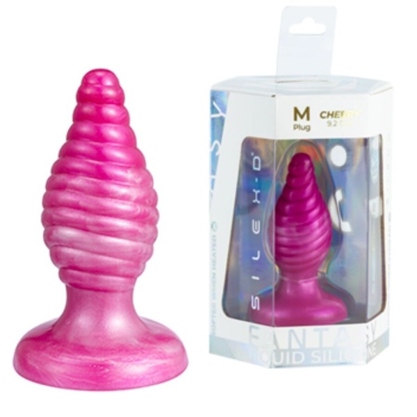 Silexd - Cherry Plug Anal Fantasy EN Silicone Liquide Thermoré...