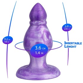 Silexd - Queen Anal Plug Fantasy Silicone Liquide Thermoreacti...