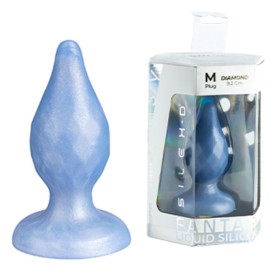Silexd - Plugue Anal Diamante Fantasy Liquid Silicone Termorreac...
