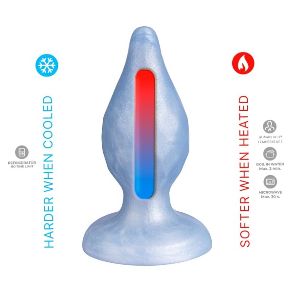 Silexd - Diamond Plug Anal Fantasy Silicone Liquide Thermoreac...