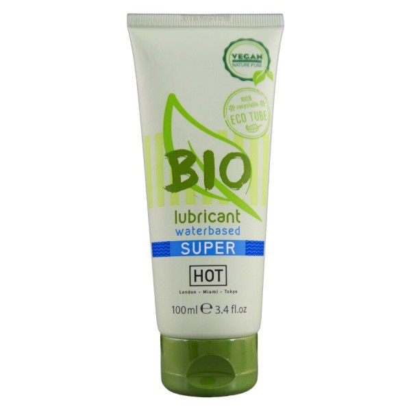 HOT - Lubricante a Base de Agua ORGÁNICO Superglide 100 ML