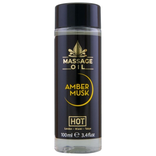 HOT - Aceite de Masaje Ámbar Y Almizcle 100 ML – Aceites aromatiz