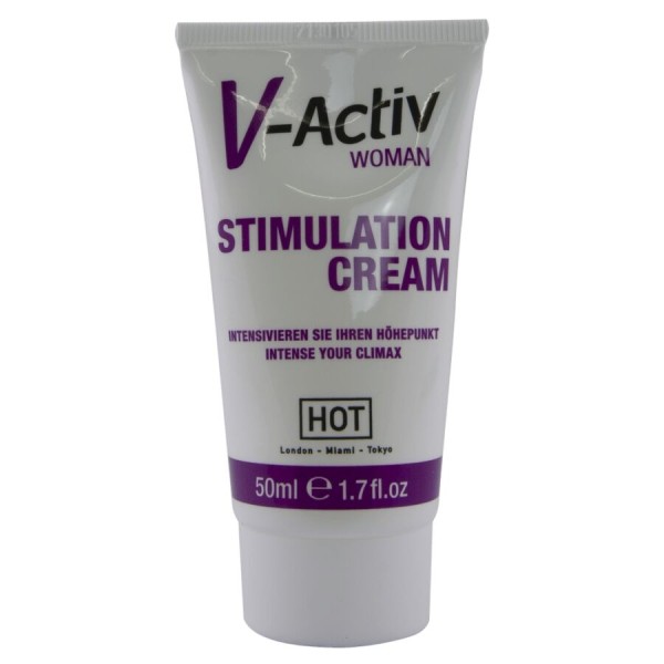 HOT - Crème Stimulante V-Activ Pour Femmes 50 ML