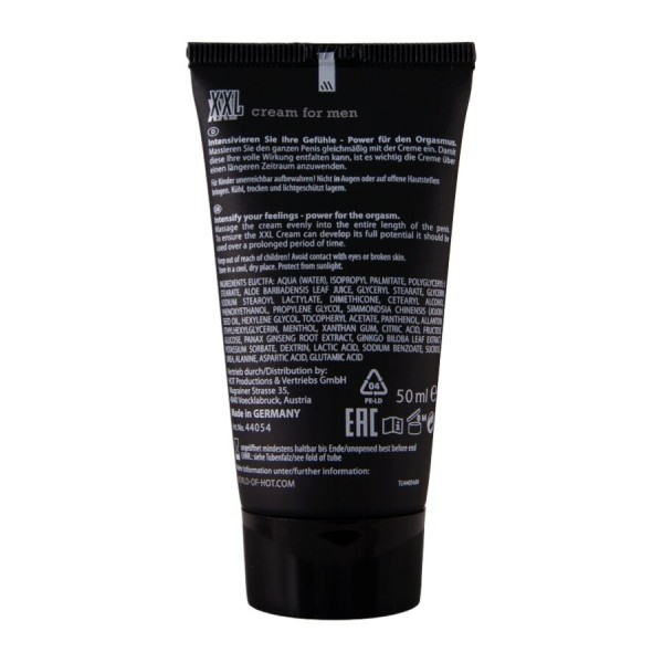 HOT - XXL Creme For Men 50 ML – Aumento da ereção