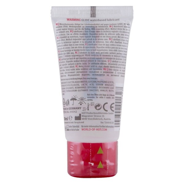 HOT - Lubricante Líquido Calefactor a Base de Agua 30 ML